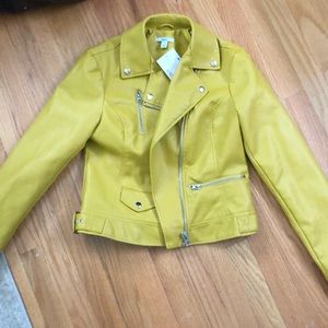 *SOLD* Host Pick! HP Bar III vegan leather jacket